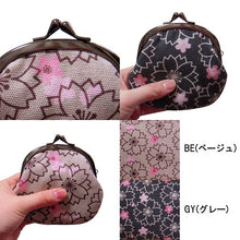 将图片加载到图库查看器,ピン入りがま口 舞さくら