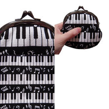 画像をギャラリービューアに読み込む, ピン入りがま口 音符