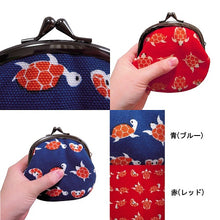 画像をギャラリービューアに読み込む, ピン入りがま口 かめ