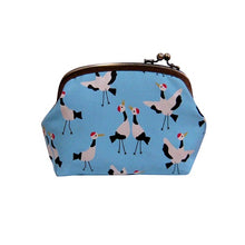 画像をギャラリービューアに読み込む, がま口ポーチ(小) 鶴