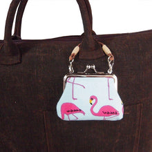 画像をギャラリービューアに読み込む, おさいふバッグ(ミニ)フラミンゴ