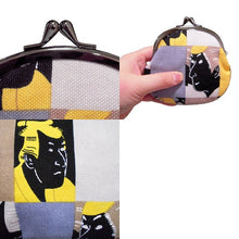 画像をギャラリービューアに読み込む, ピン入りがま口 写楽浮世絵