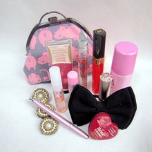 画像をギャラリービューアに読み込む, 三角がま口ポーチ かば