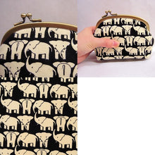 画像をギャラリービューアに読み込む, がま口ポーチ(小) ぞう