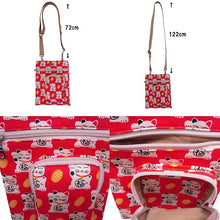 画像をギャラリービューアに読み込む, 2wayポシェット(大) 招き猫