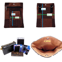 画像をギャラリービューアに読み込む, 2wayポシェット(大) 市松小紋