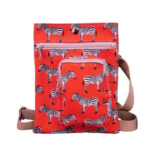 画像をギャラリービューアに読み込む, 2wayポシェット(大) しまうま