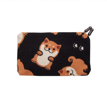 画像をギャラリービューアに読み込む, がま口カードケース 豆しば