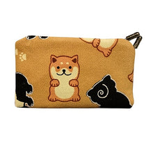 画像をギャラリービューアに読み込む, がま口カードケース 豆しば