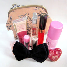 画像をギャラリービューアに読み込む, がま口ポーチ(小) 鳥獣戯画