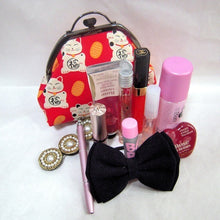 画像をギャラリービューアに読み込む, 三角がま口ポーチ 招き猫