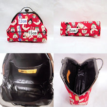 画像をギャラリービューアに読み込む, 三角がま口ポーチ 七福神