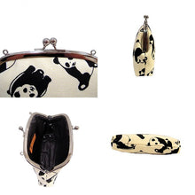 画像をギャラリービューアに読み込む, おさいふバッグ パンダ