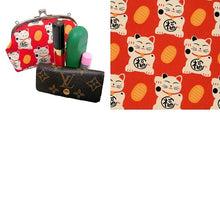 画像をギャラリービューアに読み込む, おさいふバッグ 招き猫