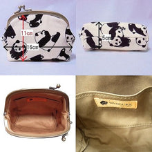 画像をギャラリービューアに読み込む, がま口ポーチ(小)パンダ/Pouch