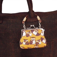 将图片加载到图库查看器,おさいふバッグ(ミニ)ふくろう