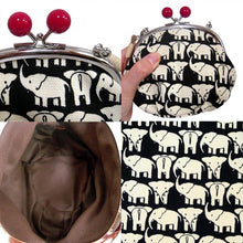 画像をギャラリービューアに読み込む, がま口まるバッグ ぞう