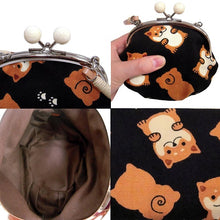 画像をギャラリービューアに読み込む, がま口まるバッグ 豆しば