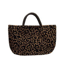 画像をギャラリービューアに読み込む, 舟型トートバッグ 帆布唐草