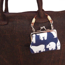 画像をギャラリービューアに読み込む, おさいふバッグ(ミニ)しろくま