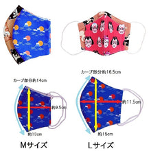 画像をギャラリービューアに読み込む, 布マスク 富士山 Lサイズ