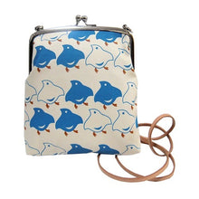 画像をギャラリービューアに読み込む, がま口ポシェット 千鳥
