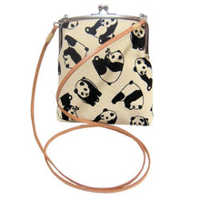 画像をギャラリービューアに読み込む, がま口ポシェット パンダ