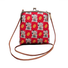 将图片加载到图库查看器,がま口ポシェット 招き猫