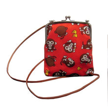 画像をギャラリービューアに読み込む, がま口ポシェット おさる