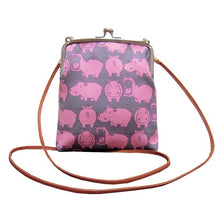 画像をギャラリービューアに読み込む, がま口ポシェット かば