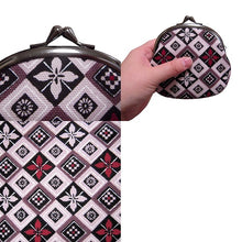 画像をギャラリービューアに読み込む, ピン入りがま口 龍郷