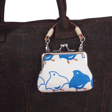 画像をギャラリービューアに読み込む, おさいふバッグ(ミニ)千鳥