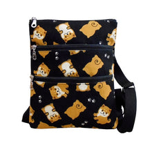 画像をギャラリービューアに読み込む, 3ファスナーポシェット 豆しば