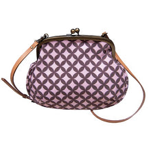 画像をギャラリービューアに読み込む, アンティークがま口ポシェット SHIPPO