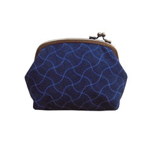 Load image into Gallery viewer, がま口ポーチ(小) 分銅つなぎ