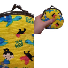 画像をギャラリービューアに読み込む, ピン入りがま口 浦島太郎