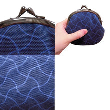 画像をギャラリービューアに読み込む, ピン入りがま口 分銅つなぎ