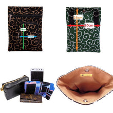 画像をギャラリービューアに読み込む, 2wayポシェット(大) 帆布唐草