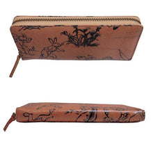 画像をギャラリービューアに読み込む, 牛革長財布 鳥獣戯画