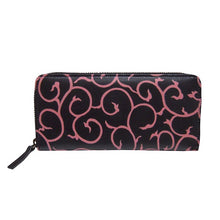 画像をギャラリービューアに読み込む, 牛革長財布 唐草模様