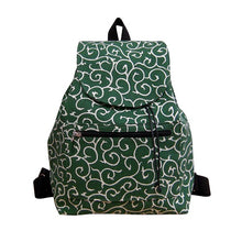 画像をギャラリービューアに読み込む, リュックサック 帆布唐草