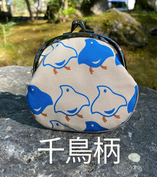 千鳥柄がま口と日本の美意識　　WABISUKEの綿カツラギがま口に宿る文化