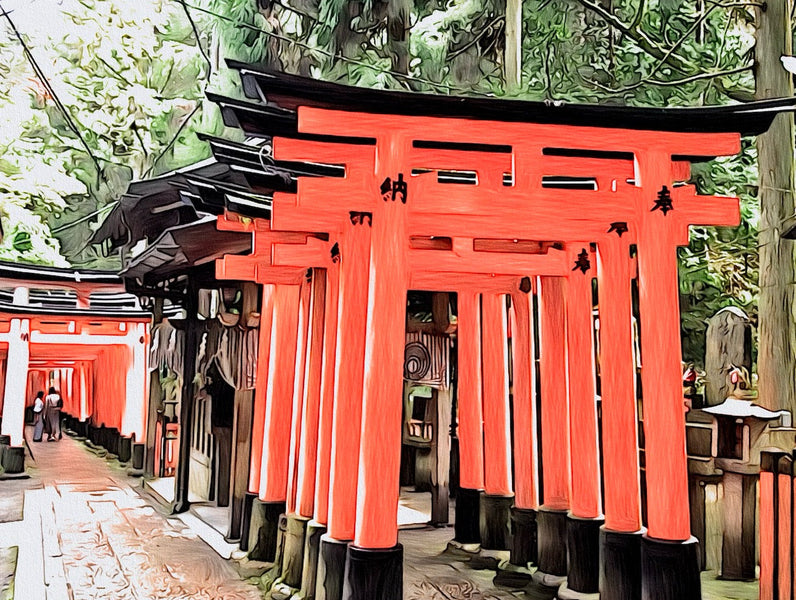 被千鸟居的魔力所笼罩