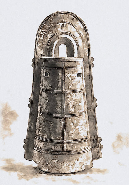 The silent prayer of the bell: the silent sound that resides in the bronze bell 