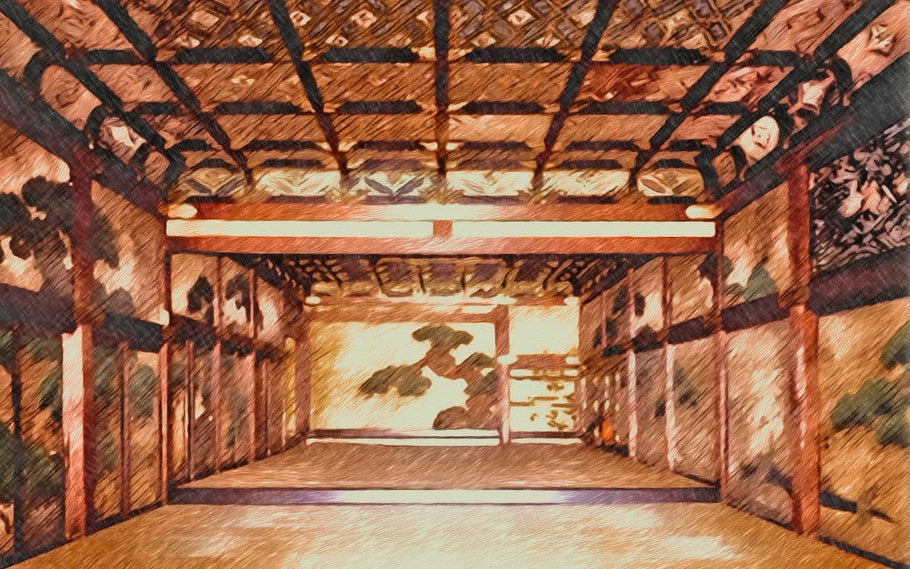 京都二条城的永恒静谧