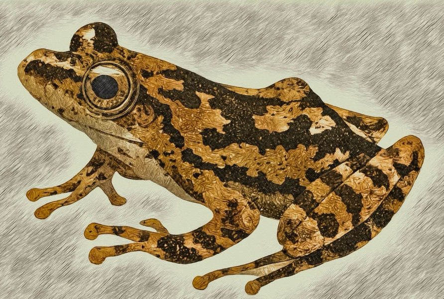 河鹿蛙と万葉のこころ