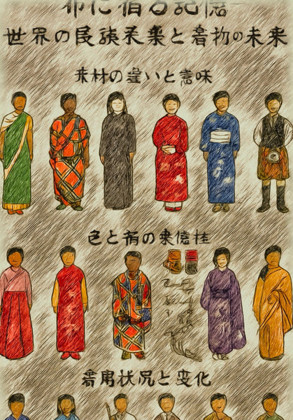 织物中的记忆：和服及世界传统服饰的未来