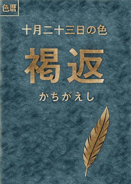 Color Calendar: October 23rd Color: Browning 