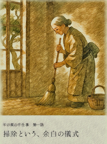 年の瀬の手仕事　第一話　掃除という、余白の儀式