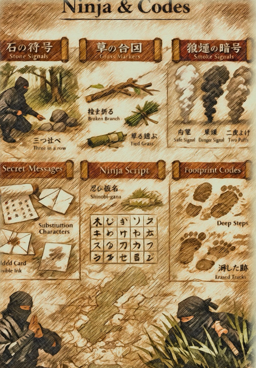Ninja and Codes — The Silent Language of Japan’s Shadow Operatives ...